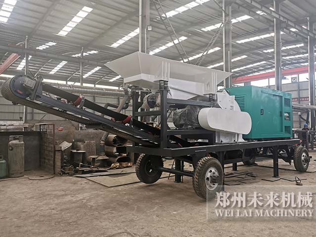 簡易移動破碎站試機視頻